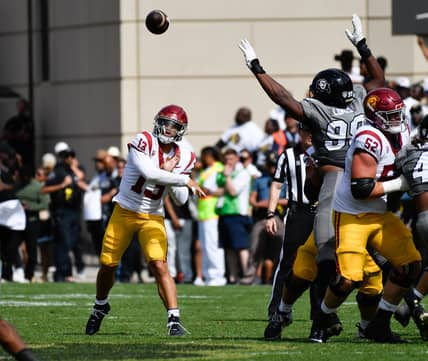 NCAA Football: Southern California at Colorado