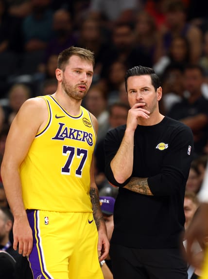 Lakers' Luka Dončić Says He's Willing To Do Whatever It Takes In LeBron's Absence 6 Lakers' Luka Dončić Says He's Willing To Do Whatever It Takes In LeBron's Absence