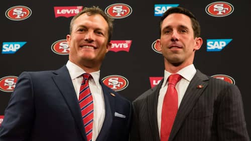San Francisco 49ers 7-Round Mock Draft 8 lynch shanahan
