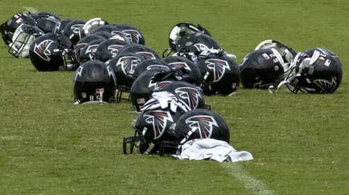 Atlanta Falcons Helmets