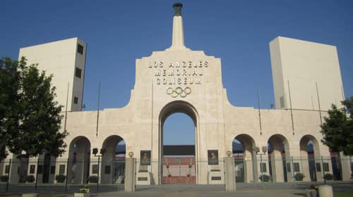 L.A. Memorial Coliseum Entrance