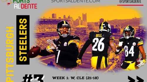 Pittsburgh Steelers The Al Dente Dozen NFL Power Rankings