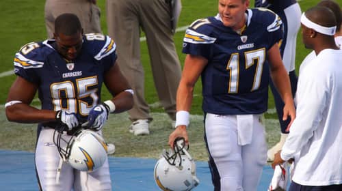 Los Angeles Chargers Philip Rivers Antonio Gates