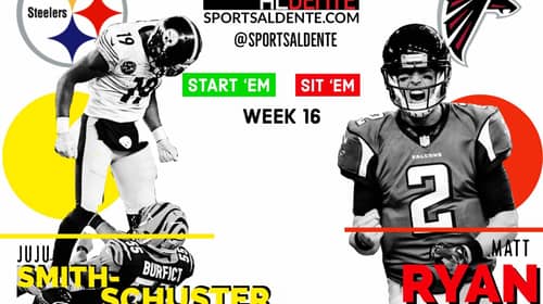 Fantasy Football Start Em Sit Em Week 16