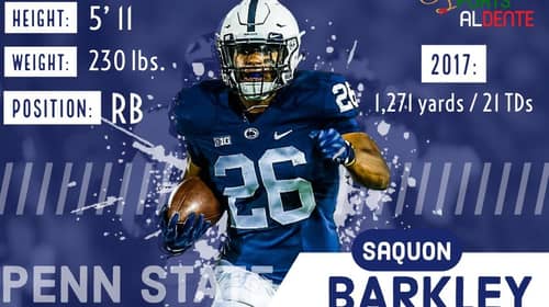 Saquon Barkley NFL Draft Profile