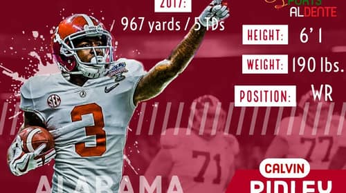 Calvin Ridley NFL Draft Profile 6 Calvin Ridley NFL Draft Profile