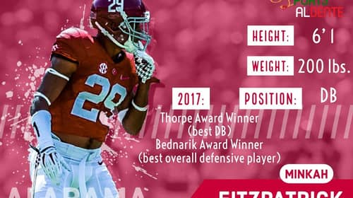 Minkah Fitzpatrick NFL Draft Profile