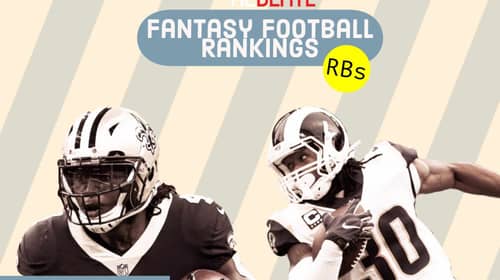 Fantasy Football Running Back Outdoor Rankings