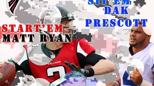 Fantasy Football Start Em Sit Em Week 6