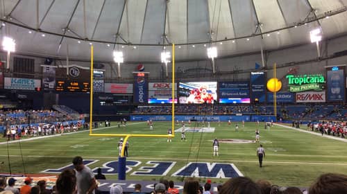 View Of The 2017 East West Shrine Game At Tropicana Field. Photo Credit: Wikimedia Commons