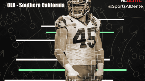 Porter Gustin NFL Draft Profile 11 Porter Gustin NFL Draft Profile. Photo Credit: Salt Lake Tribune / Sports Al Dente Illustration