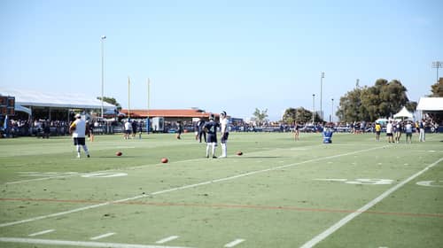 Greg Zuerlein And Johnny Hekker At Rams Training Camp 2019. Photo Credit: Ryan Dyrud | The LAFB Network