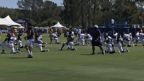 What Is The Tipping Point For Rams Vs Saints? 6 Los Angeles Rams Training Camp. Photo Credit: Ryan Dyrud | The LAFB Network