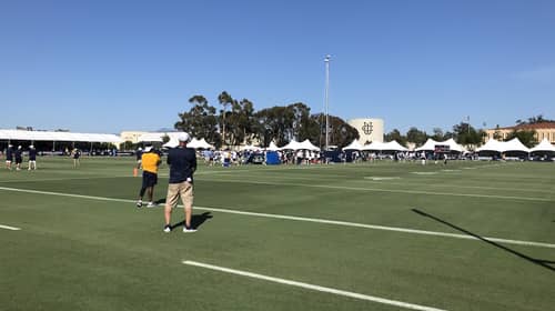 Los Angeles Rams Training Camp At UC Irvine. Photo Credit: Ryan Dyrud | Sports Al Dente