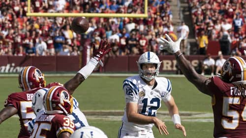 Colts at Redskins 09/16/18. Photo Credit: KA Sports Photos | Under Creative Commons License