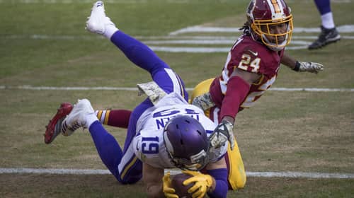 Vikings at Redskins 11/12/17. Photo Credit: KA Sports Photos | Under Creative Commons License