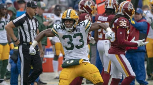Packers at Redskins 09/23/18. Photo Credit: KA Sports Photos | Under Creative Commons License