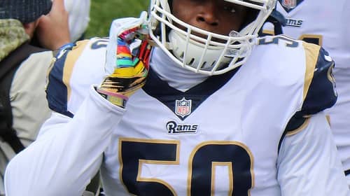 Los Angeles Rams Linebacker Samson Ebukam. Photo Credit: Jeffrey Beall | Under Creative Commons License