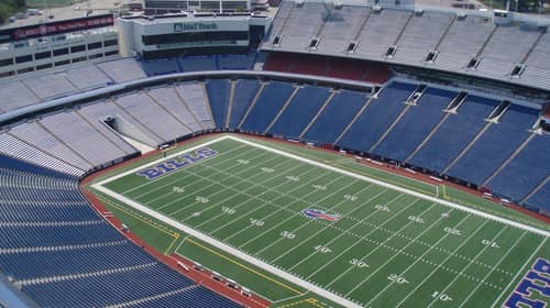 Buffalo Bills Stadium. Photo Credit: Mike Cardus | Under Creative Commons License