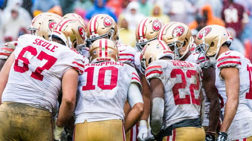 The San Francisco 49ers Offense. Photo Credit: Alexander Jonesi | Under Creative Commons License