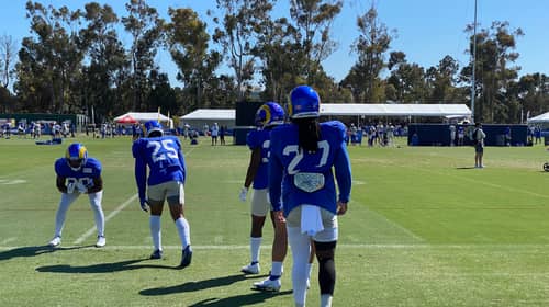 Takeaways From The Rams Second Week Of Training Camp (So Far) 7 Los Angeles Rams Running Back Darrell Henderson. Photo Credit: Ryan Dyrud | LAFB Network