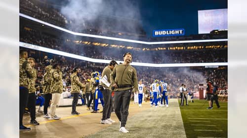 Los Angeles Rams Head Coach Sean McVay. Photo Credit: Brevin Townsell | LA Rams