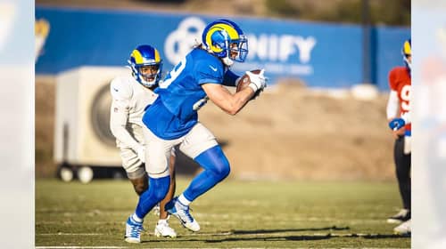 Key Matchups: Los Angeles Rams Vs Jacksonville Jaguars | How The Rams Get Back On Track 8 Los Angeles Rams Tight End Tyler Higbee. Photo Credit: Brevin Townsell | LA Rams