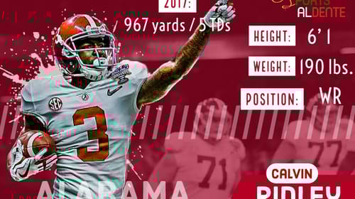 Calvin Ridley NFL Draft Profile