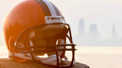 Cleveland Browns Helmet First Overall Pick