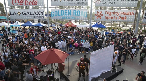 LA Wildcats FanFest. Photo Credit: Kevin Carden | LA Wildcats
