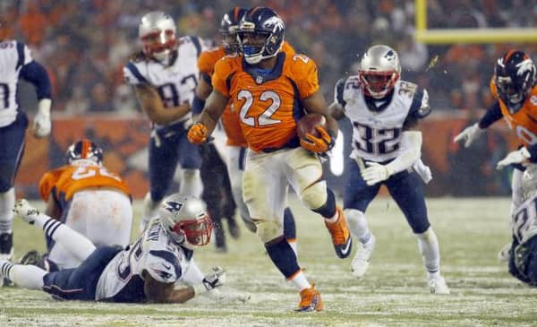 Broncos Vs. Patriots: A Look Through History 2 CJ Anderson vs Patriots