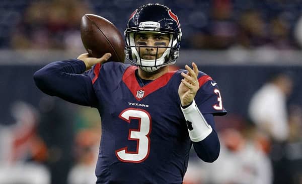 Houston Texans Versus Baltimore Ravens Recap 2 Tom Savage