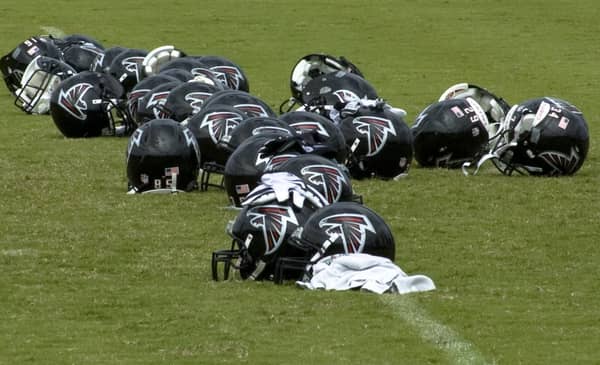 Atlanta Falcons Helmets