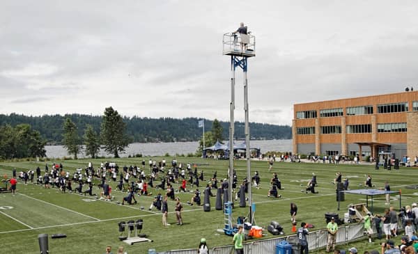 NFL Players Arrive To Training Camp In Style 2 Seahawks Training Camp