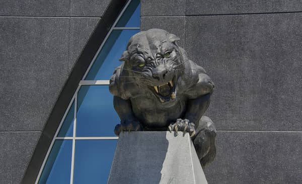 Carolina Panthers 2017 Season Simulation 2 Carolina Panthers Statue