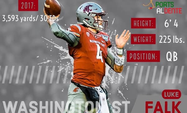 Luke Falk NFL Draft Profile 2 Luke Falk NFL Draft Profile