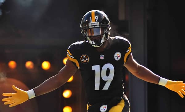 WR For The Pittsburgh Steelers Juju Smith-Schuster. Photo Credit: Brook Ward - Under Creative Commons License