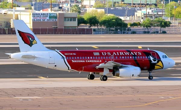 Arizona Cardinals Plane