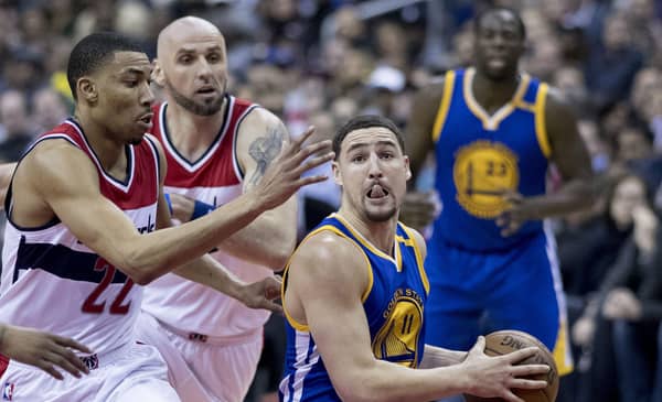 Everybody Wanna Talk, But They Forgot About Klay 2 Golden State Warriors Guard Klay Thompson. Photo Credit: Keith Allison - Under Creative Commons License
