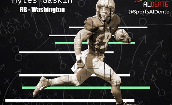 Myles Gaskin NFL Draft Profile 2 Myles Gaskin NFL Draft Profile. Photo Credit: Inside The Pylon | Sports Al Dente Illustration