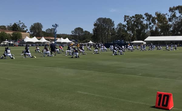 Los Angeles Rams 2018 Training Camp. Photo Credit: Ryan Dyrud | Sports Al Dente