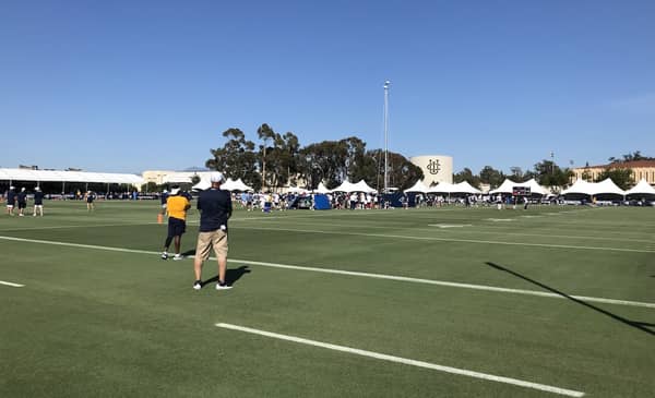 Los Angeles Rams Training Camp At UC Irvine. Photo Credit: Ryan Dyrud | Sports Al Dente