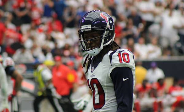 Houston Texans Wide Receiver DeAndre Hopkins. Photo Credit: Victor Araiza | Under Creative Commons License