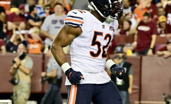 Chicago Bears Star Linebacker Khalil Mack. Photo Credit: All-Pro Reels | Joe Glorioso | Under Creative Commons License