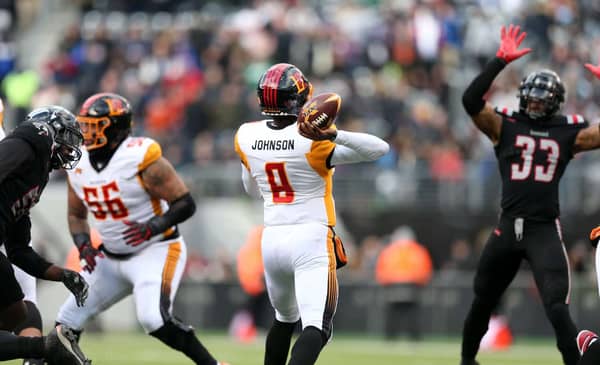 Key Players For The Wildcats Against The Vipers 2 EAST RUTHERFORD, NJ - FEBRUARY 29: Josh Johnson #8 of the LA Wildcats passes the ball during the XFL game against the New York Guardians at MetLife Stadium on February 29, 2020 in East Rutherford, New Jersey. (Photo by Rob Tringali/XFL via Getty Images)