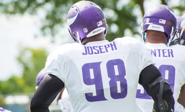 Defensive Lineman Linval Joseph. Photo Credit: Matthew Deery - Under Creative Commons License