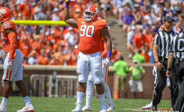 New York Giants Defensive Lineman Dexter Lawrence. Photo Credit: TigerNet.com | Under Creative Commons License