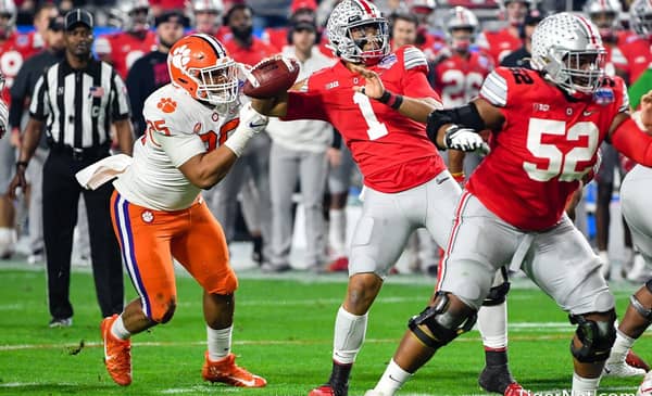 Ohio State Offensive Guard Wyatt Davis. Photo Credit: TigerNet.com | Under Creative Commons License