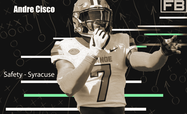 Andre Cisco NFL Draft Profile 2 Syracuse Safety Andre Cisco. LAFB Network Graphic.