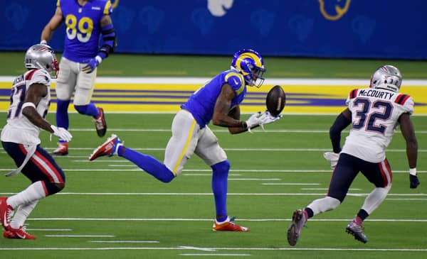 Rams Free Agency Losses Are Sad But Won't Hurt The Team 2 Wide receiver Josh Reynolds #11 of the Los Angeles Rams can???t reach a pass against the New England Patriots in the first half of a NFL football game at SoFi Stadium in Inglewood on Thursday, December 10, 2020. (Photo by Keith Birmingham, Pasadena Star-News/SCNG)